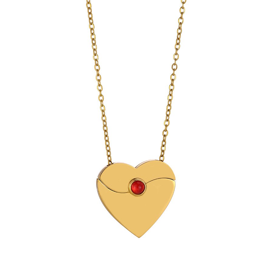 Stainless Steel Heart Jewelry Pendant Style S0750002 Wholesale product image