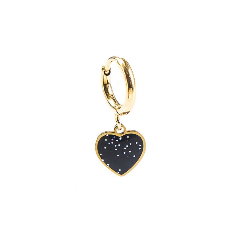 8mm Heart Nail Earrings Wholesale product image