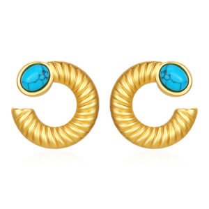 Stainless Steel Nail Earrings Style DMEH0081 Wholesale product image
