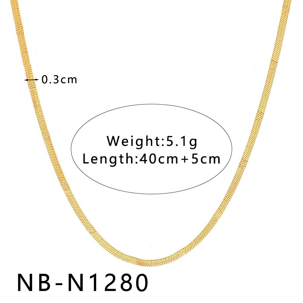 Stainless Steel Hollow Necklace Wholesale product image