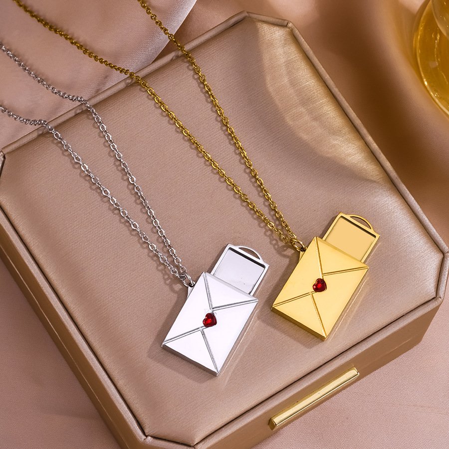 Stainless Steel Heart Jewelry Pendant Style S0750005 Wholesale product image