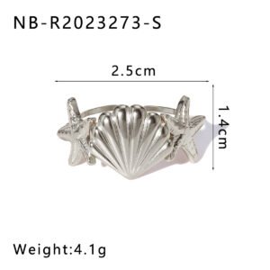 Stainless Steel Open Ring Style DM5030172 Wholesale product image