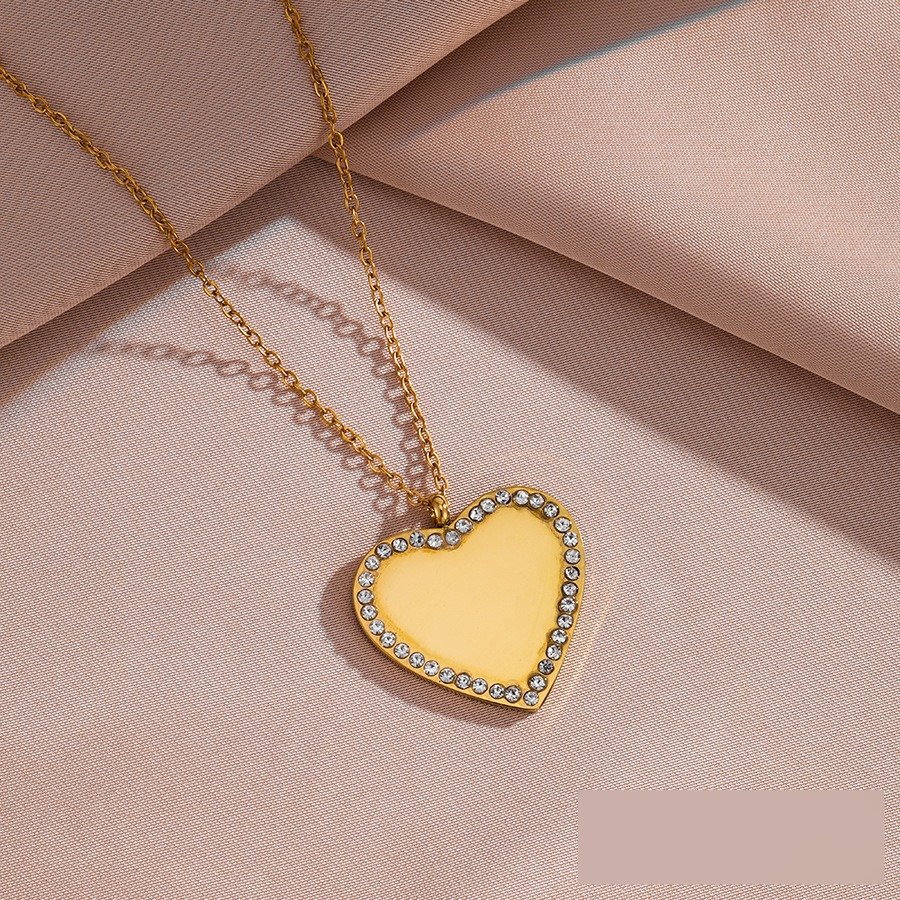 CZ Heart Vintage Jewelry Pendant Wholesale product image