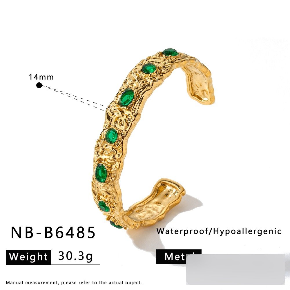 Stainless Steel CZ Bangle Wholesale product image