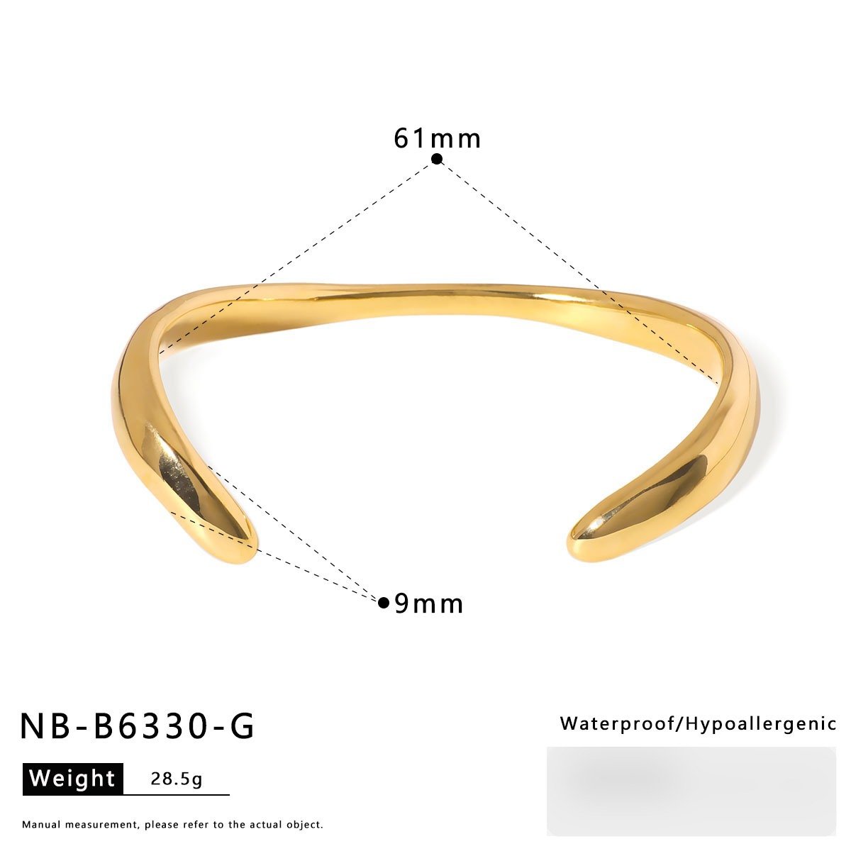 Stainless Steel Bangle Style DM5030094 Wholesale product image