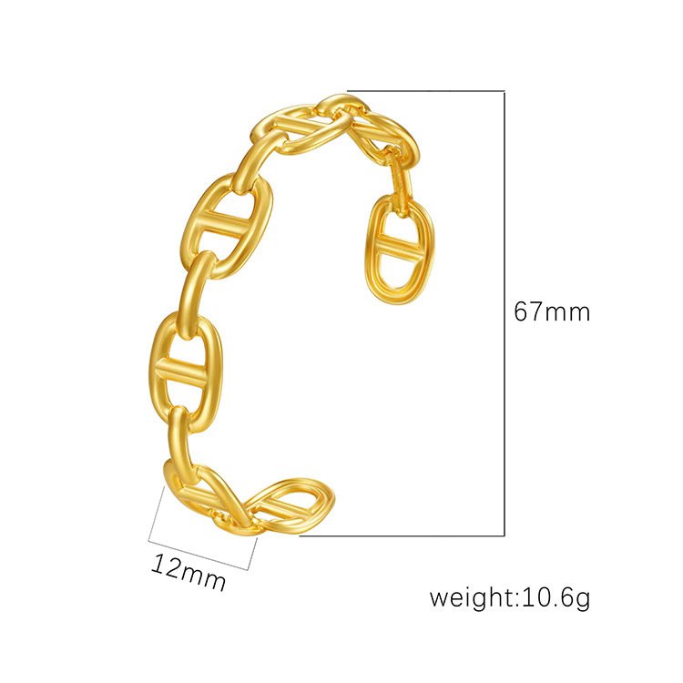 Stainless Steel Bangle Style DMEH0129 Wholesale product image