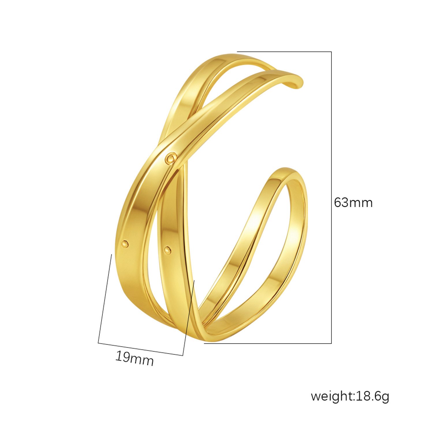 Stainless Steel Bangle Style DMEH0129 Wholesale product image