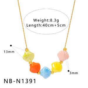 Stainless Steel Shell Jewelry Necklace Wholesale product image