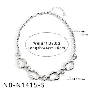 Stainless Steel Geometric Minimalist Necklace Style DM5030062 Wholesale product image