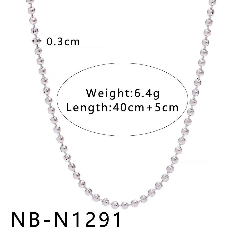 Stainless Steel Hollow Necklace Wholesale product image
