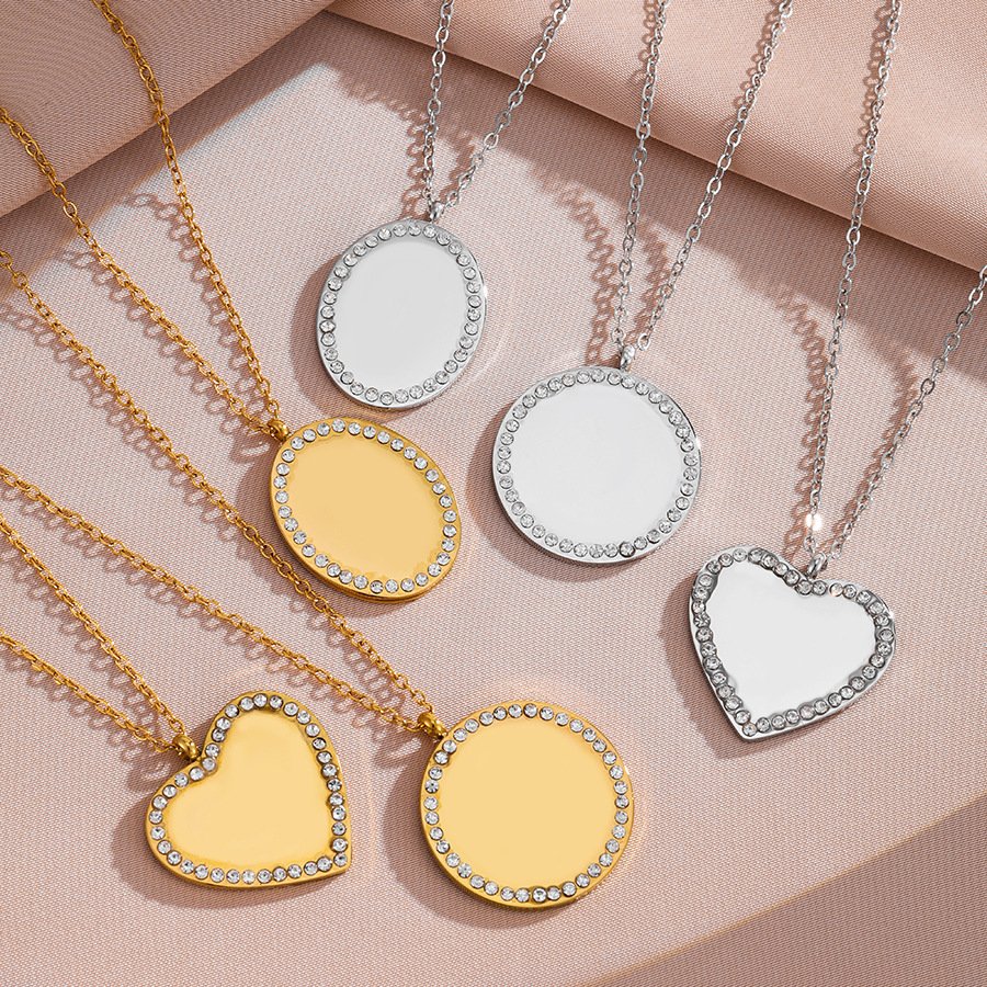CZ Heart Vintage Jewelry Pendant Wholesale product image
