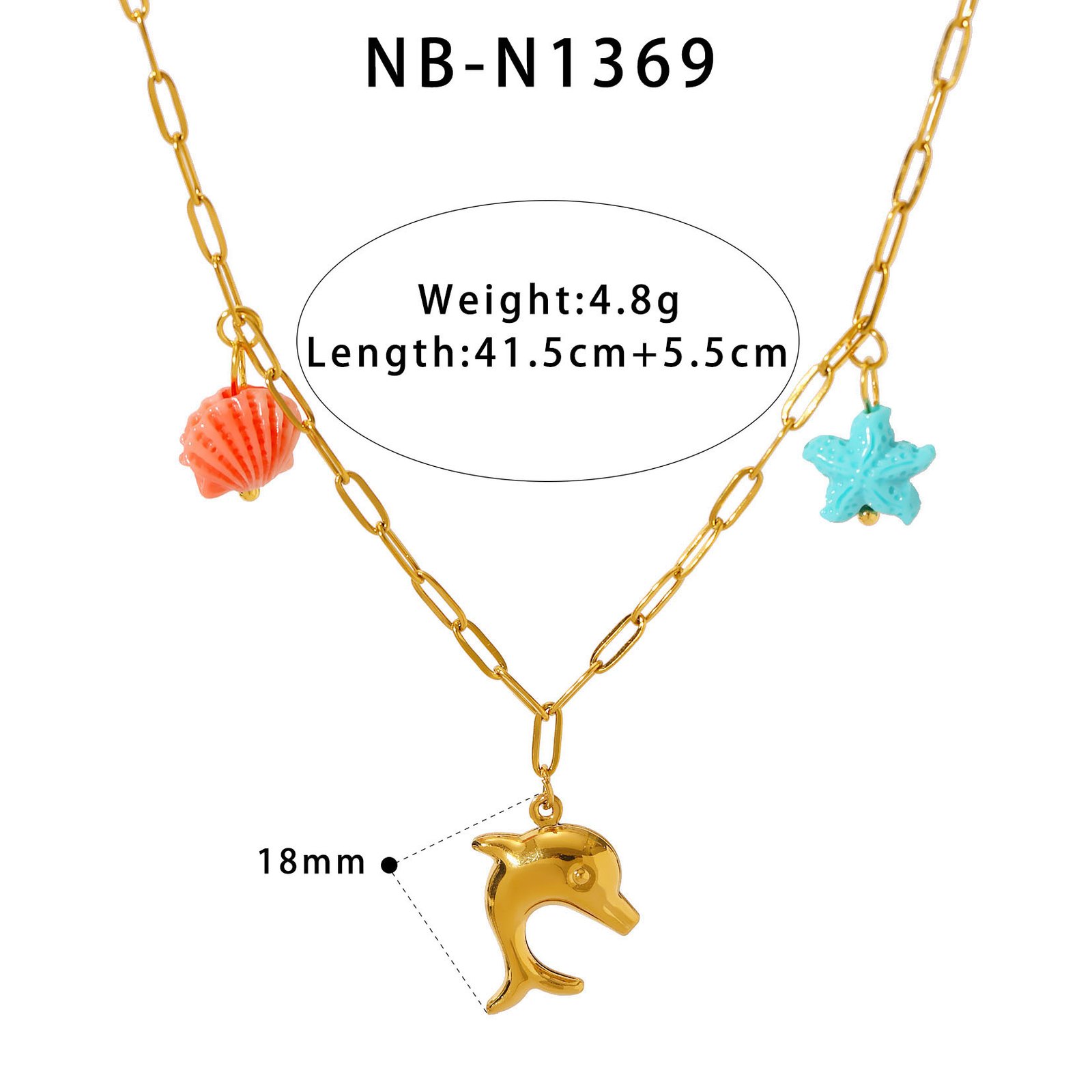 Stainless Steel Shell Heart Jewelry Accessory Bracelet Wholesale product image
