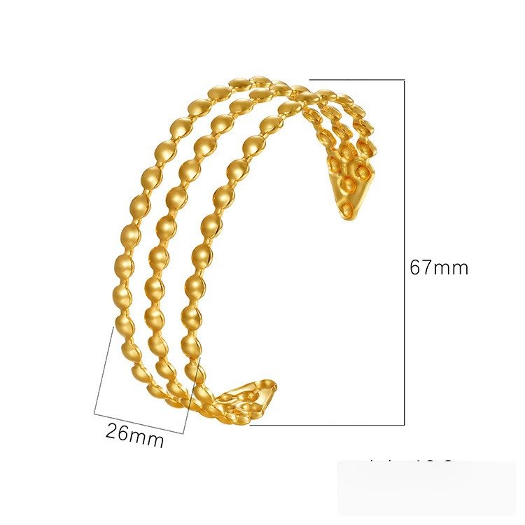 Stainless Steel Bangle Style DMEH0129 Wholesale product image