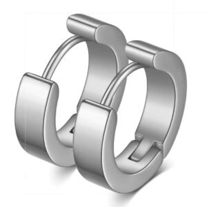 9MM 12MM Stainless Steel Heart Nail Earrings Wholesale product image