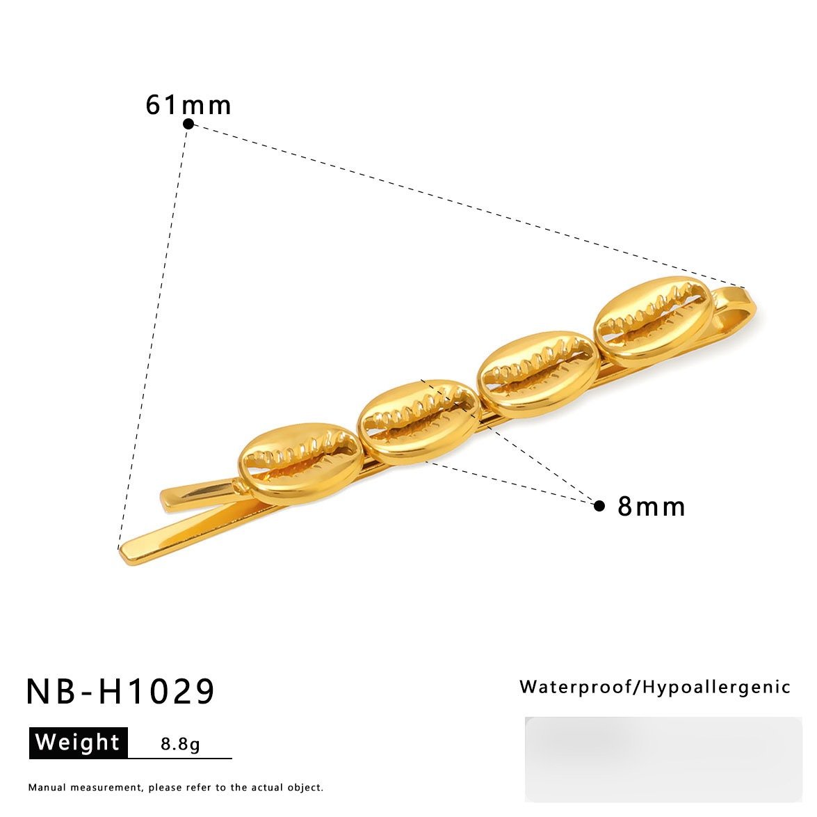 Stainless Steel Shell Flower Jewelry Wholesale product image