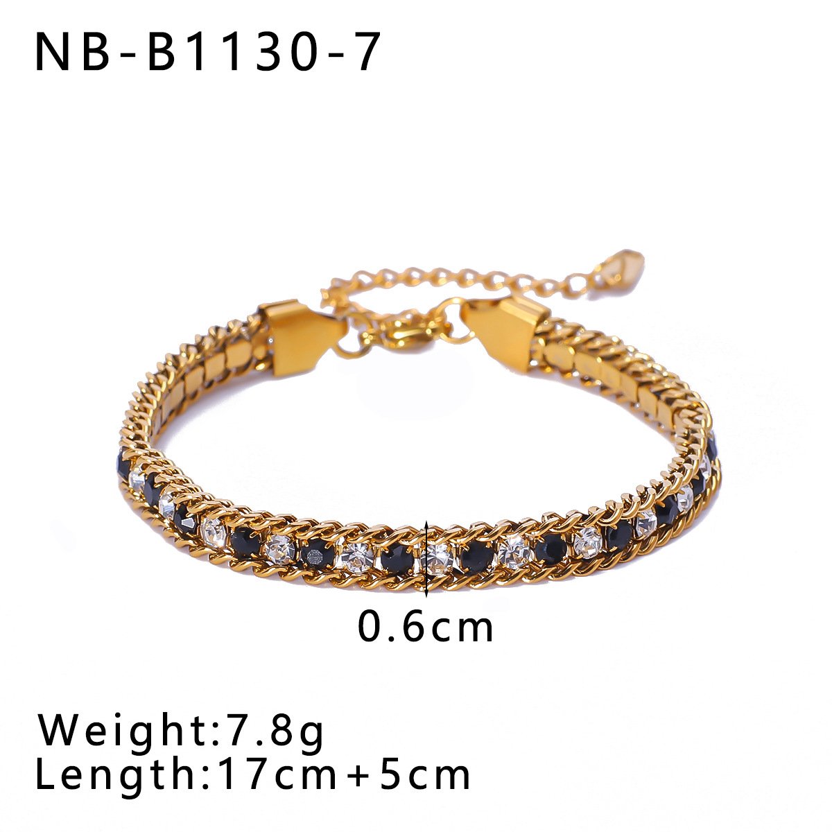 Stainless Steel Minimalist Bracelet Style DM5030030 Wholesale product image