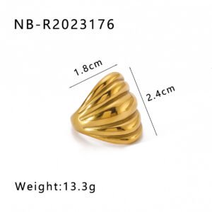 Stainless Steel Geometric Ring Style DM5030175 Wholesale product image