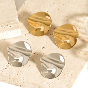 Stainless Steel Earrings Style E0052 Wholesale product image